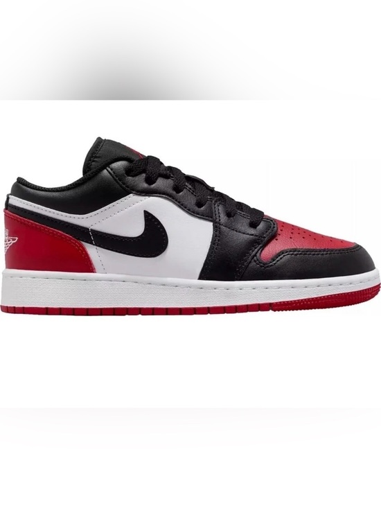 Jordan Other - Air Jordan 1 Low Bred Toe